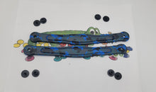 Load image into Gallery viewer, Snappy Shoe Rivets - Replacement Straps for Clogs (White/Red/Yellow/Blue/Pink Camo) - Variety of Colors - Bonus 4 Rivets