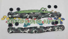 Load image into Gallery viewer, Snappy Shoe Rivets - Replacement Straps for Clogs (White/Red/Yellow/Blue/Pink Camo) - Variety of Colors - Bonus 4 Rivets