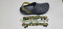 Load image into Gallery viewer, Snappy Shoe Rivets - Replacement Straps for Clogs (White/Red/Yellow/Blue/Pink Camo) - Variety of Colors - Bonus 4 Rivets
