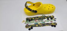 Load image into Gallery viewer, Snappy Shoe Rivets - Replacement Straps for Clogs (White/Red/Yellow/Blue/Pink Camo) - Variety of Colors - Bonus 4 Rivets