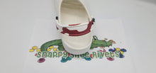 Load image into Gallery viewer, Snappy Shoe Rivets - Replacement Straps for Clogs (White/Red/Yellow/Blue/Pink Camo) - Variety of Colors - Bonus 4 Rivets
