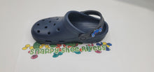 Load image into Gallery viewer, Snappy Shoe Rivets Kid Size Replacement Straps for Croc Clogs also built in Charm Holder and Bonus Rivets