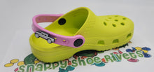 Load image into Gallery viewer, Snappy Shoe Rivets Kid Size Replacement Straps for Croc Clogs also built in Charm Holder and Bonus Rivets