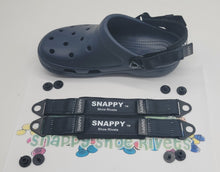 Load image into Gallery viewer, Snappy Shoe Rivets Kid Size adjustable Replacement Straps for Croc ClogsC12 to M7