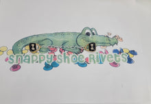 Load image into Gallery viewer, Shoe Charm Chains BLACK PURSE #B1 fits your croc shoes