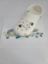 Load image into Gallery viewer, Shoe Charm Chains BLACK PURSE #B1 fits your croc shoes