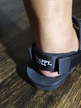 Load image into Gallery viewer, Black Comfort Relax fit Heel Straps for Clog Shoes with 4 Rivets!