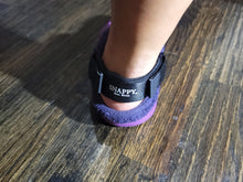 Load image into Gallery viewer, Black Comfort Relax fit Heel Straps for Clog Shoes with 4 Rivets!