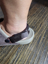 Load image into Gallery viewer, Brown Comfort Relax Heel Straps for Clog Shoes with 4 Rivets!