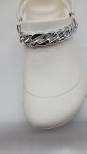Load image into Gallery viewer, 10 inch silver shoe chain