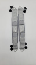 Load image into Gallery viewer, Grey Comfort Relax fit Heel Straps for Clog Shoes with 4 Rivets!