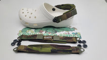 Load image into Gallery viewer, Adjustable Soft Replacement Heel Straps for Clogs shoes CAMO.