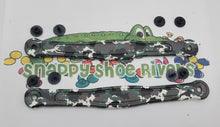 Load image into Gallery viewer, Snappy Shoe Rivets - Replacement Straps for Clogs (White/Red/Yellow/Blue/Pink Camo) - Variety of Colors - Bonus 4 Rivets
