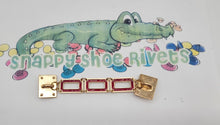 Load image into Gallery viewer, Shoe Charm Chains RED #A1 fits your croc shoes
