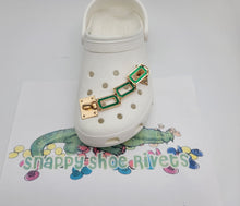 Load image into Gallery viewer, Shoe Charm Chains GREEN #A2 fits your croc shoes
