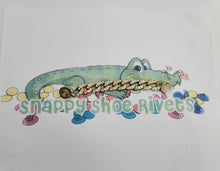 Load image into Gallery viewer, Shoe Charm Chains gold  #A12 fits your croc shoes
