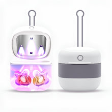 Load image into Gallery viewer, Snappy Smart Portable Pacifier UV Sterilizer | Baby Bottle Nipple &amp; Pacifier Cleaner Travel UV Light Sanitizer for Pacifiers, Nipples, Earbuds, Jewelry, Dental Guards, Toothbrush Heads &amp; More
