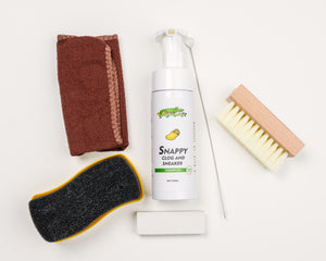 Snappy Shoe Rivets Shoe Cleaner Kit - 6-Piece Set for Clogs, Sneakers, and Leather Shoes