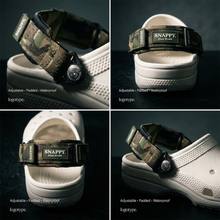 Load image into Gallery viewer, Adjustable Soft Replacement Heel Straps for Clogs shoes CAMO.

