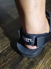 Load image into Gallery viewer, Black Comfort Relax fit Heel Straps for Clog Shoes with 4 Rivets!
