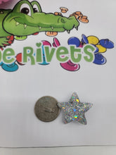 Load image into Gallery viewer, Glitter star shoe charm
