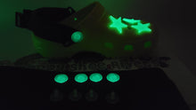 Load image into Gallery viewer, Glow in the Dark clog rivets
