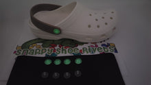 Load image into Gallery viewer, Glow in the Dark clog rivets
